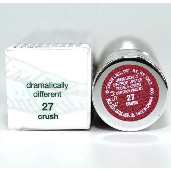Clinique Dramatically Different Lipstick in Crush #27 Full Size NIB - Picture 2 of 3